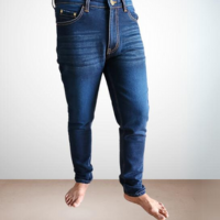 Denim Jeans Male V-pocket